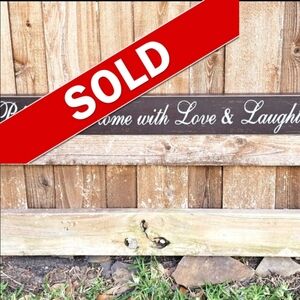 Hobby Lobby: Bless This Home Wall Decor Sign_Excellent Condition {38"X1.5"}